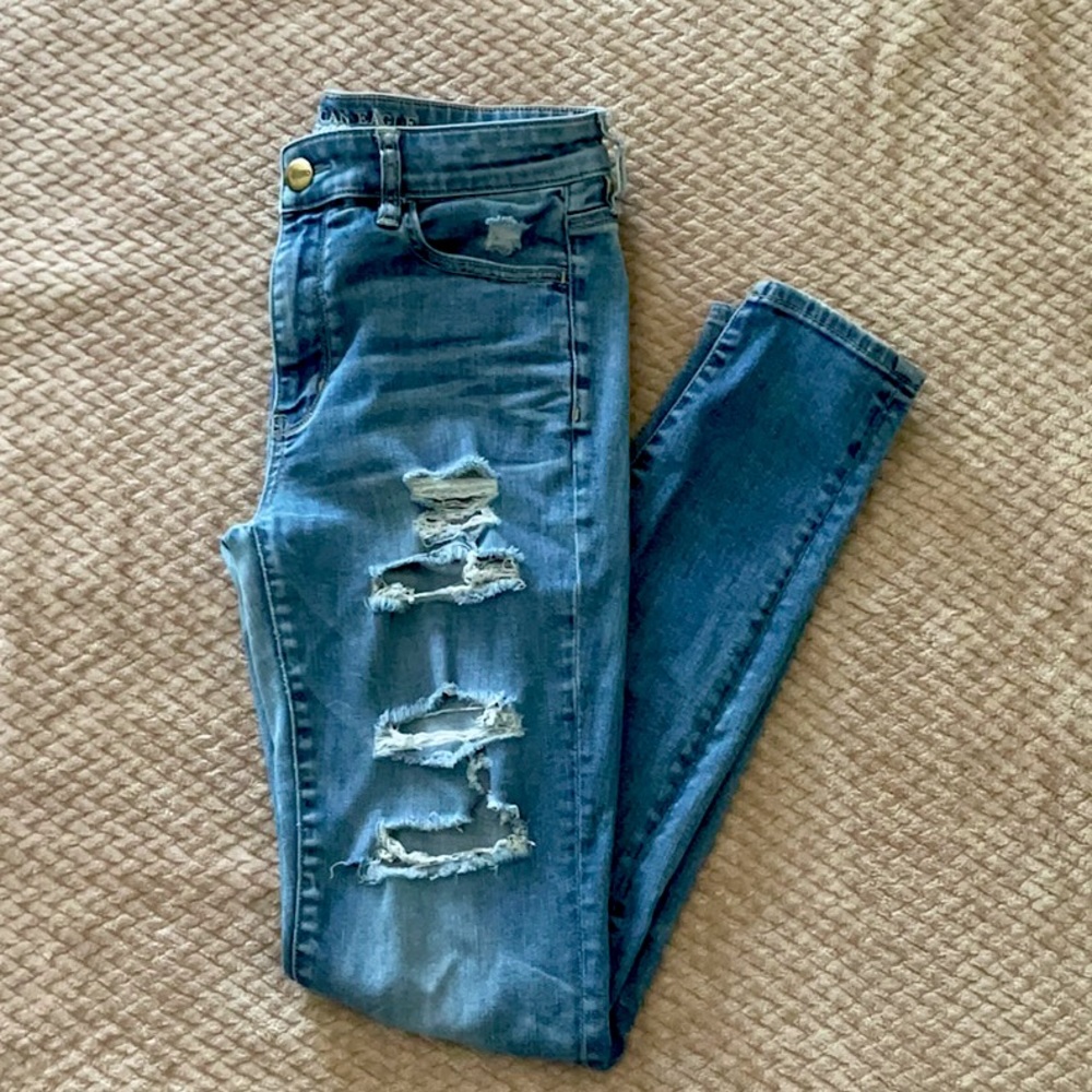 American Eagle Hi-Rise Jeggings Size 8